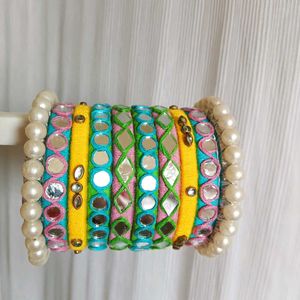 Handmade Navratri Bangle.
