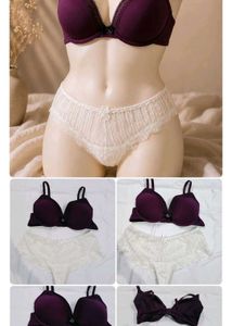 combo 6 bra panty set one saree