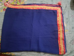 Blue Saree