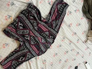 Boho Print Kimono Top