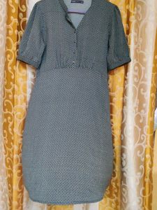 Chic Printed Midi Dress