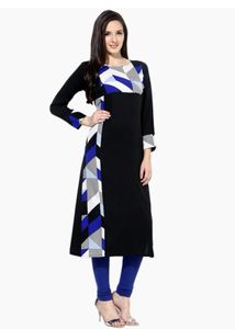 Geometrical print kurta