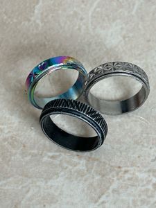 Spinner Rings (Set of 3)