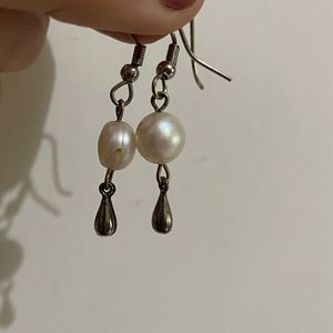 Pearl Dangle Earrings