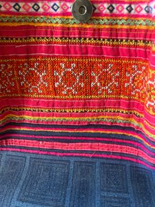 Thai Tribal Embroidered Tote Bag