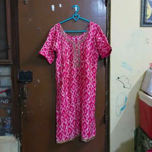 Beautiful Pink Kurta Set