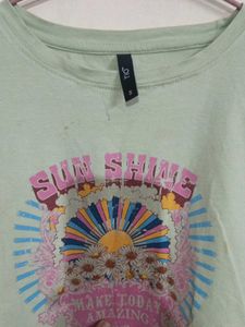 Retro "Sun Shine" Graphic Tee