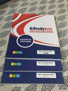StudyBuzz QA Book Bundle for MBA