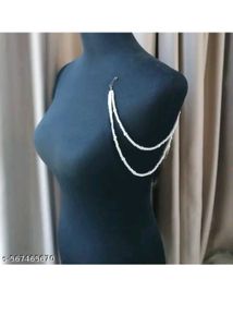 PearlShoulderJewellery (Double Chain)Free delivery
