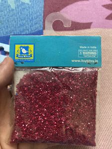 Craft Essential Glitter 2 PCs Multi &amp; Dark Pink