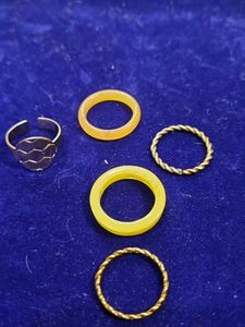 Set of 5 Rings