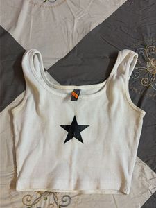 WHITE Y2K top