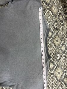 Grey Printed Sweatshirt