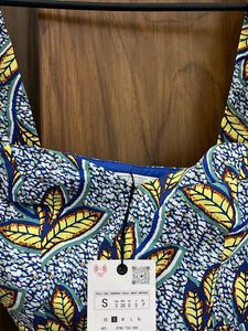 Zara  Printed Crop Top