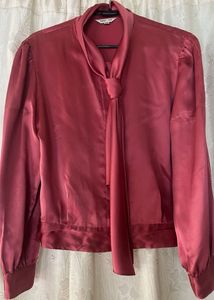 Champagne Bell Sleeve Blouse