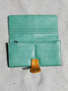 Teal Bi-fold Wallet