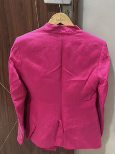 Zara pink blazer