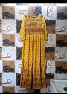 Global Desi Maxi Floor Length Dress