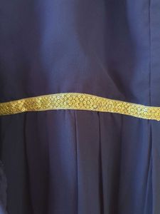 Navy Blue Sharara Set