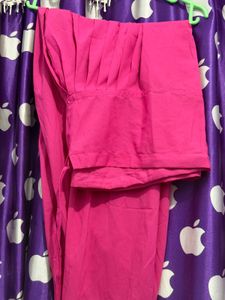 Pink Polka Dot Kurta Set