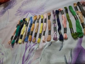 Embroidery threads