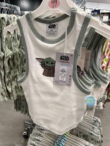 Cute Baby Yoda Crop Top