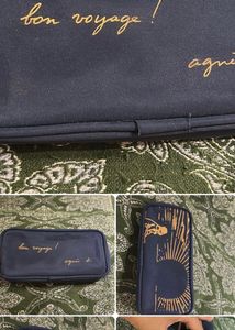 Agnes b. "Bon Voyage" Pouch
