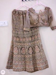 Premium Heavy Embroidered Lehenga Set with Dupatta