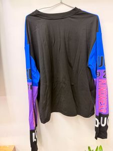 Shein Graphic Print Long Sleeve Top