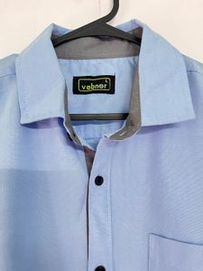 Men's Blue Formal Shirt