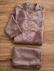 Elegant Silk Kurta Set