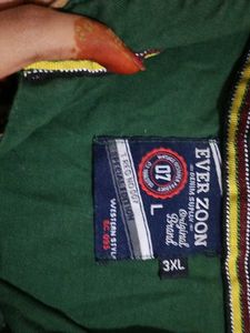 Men's Green Printed Kurta