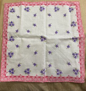 Set of 3 Floral Handkerchief