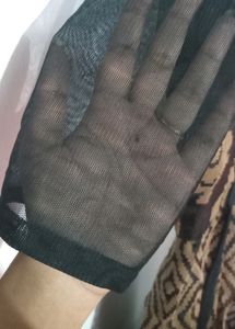 Self Stitched Women Ethnic Gown 🤎 🖤