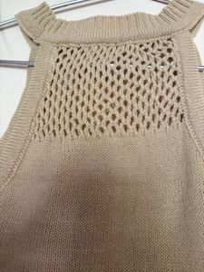 Knit Halter Neck Top