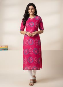 Price Dropped 🏃Bandhej Kurta
