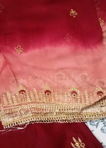 Designer Embroidered Kurta Set with Dupatta
