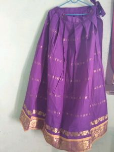 Combo South Indian Lehnga And Paranda(Jadagantalu)