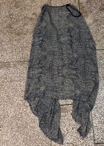 Embroidered Kurta Shrug Dress