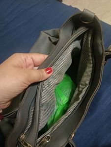 Stylish Grey Handbag