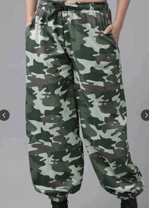 Camo Print Joggers