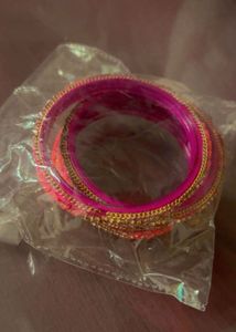Exquisite Embellished Bangles Set
