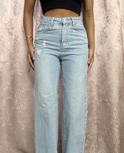 Light Wash Denim Jeans