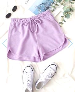 Lilac Lounge Shorts - Comfy &amp; Cute!