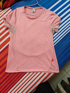 Decathlon Quechua Pink T-Shirt
