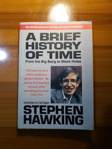 A Brief History of Time - Stephen Hawking Book