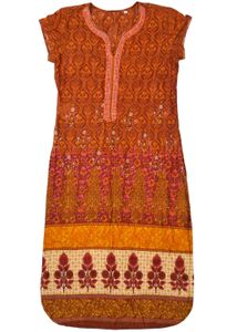 White Kurti + FREE BIBA Kurt