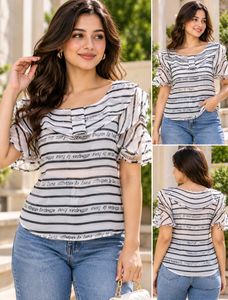 Chic Striped Blouse