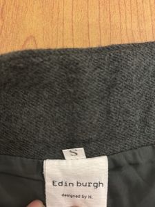 Chic Charcoal Grey Wool Blend Shorts