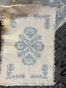Vintage Floral Fabric table mats